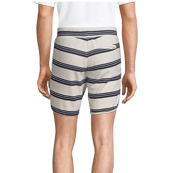 NWT Lands' End Men's French Terry Drawstring Athletic Shorts Size XXL $50 DD787 - Picture 2 of 5